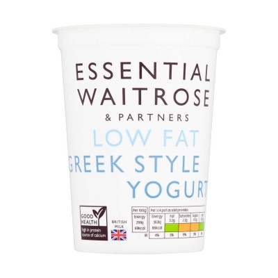 WAITROSE - Ess Low Fat Greek Style Yogurt Nat.
