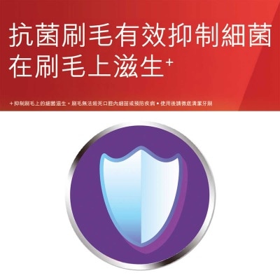 高露潔 ZigZag適齒除牙菌斑彈力牙刷 (軟毛 標準刷頭)