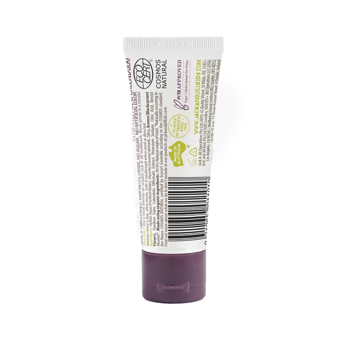 JACKNJILL Natural Toothpaste - Blkcurrant