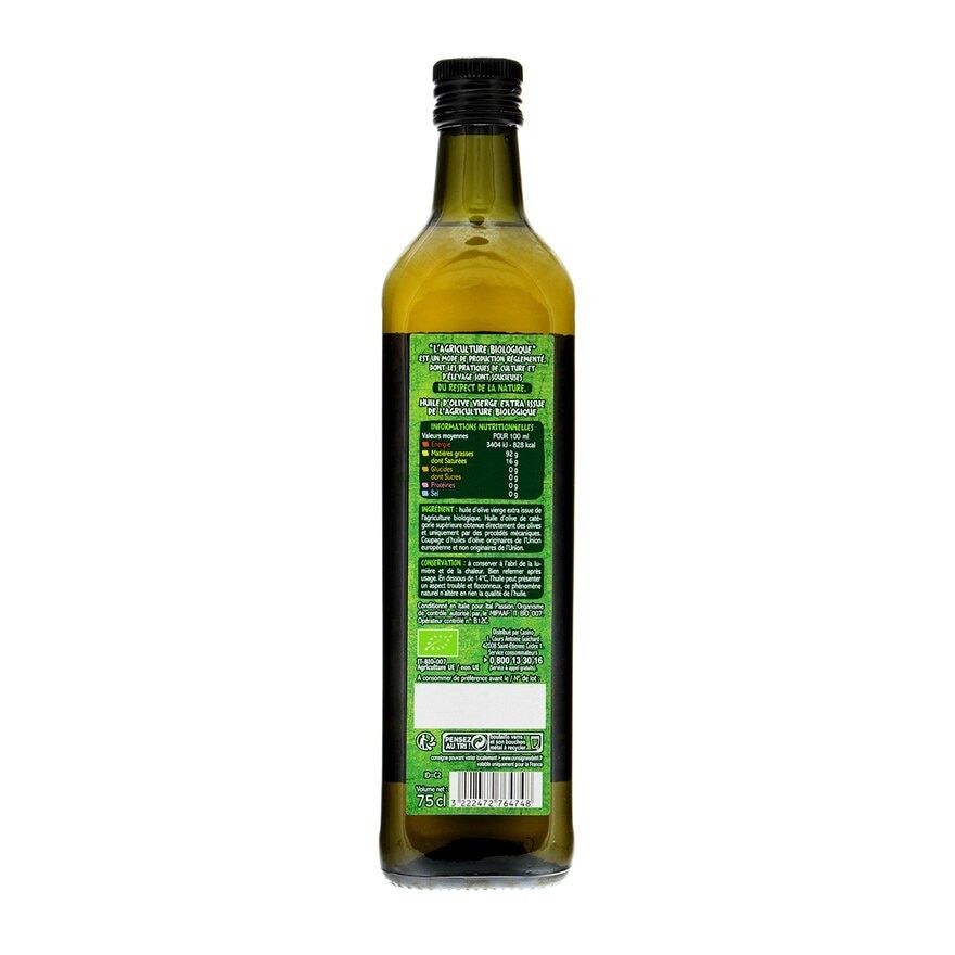 CASINO BIO Org Extra Virgin Olive Oil (france)