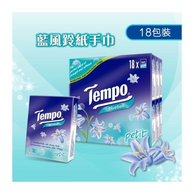 TEMPO Petit Hanky Bluebell 18s