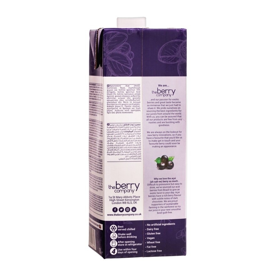 THE BERRY COMPANY Acai Berry Juice