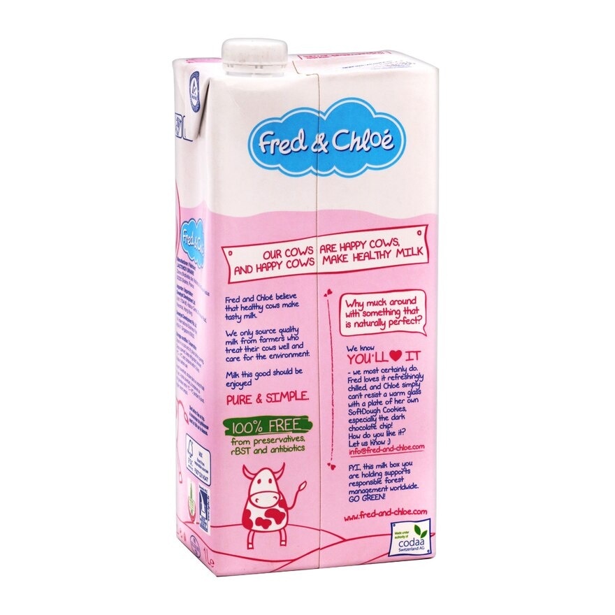 FRED & CHLOE Semi-skimmed Milk