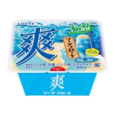 JAPAN LOTTE Soh Soda Float Flv Fz Confection