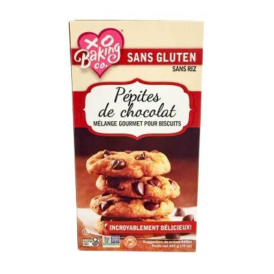 XO BAKING Gluten Free Choco Chip Cookies Mix