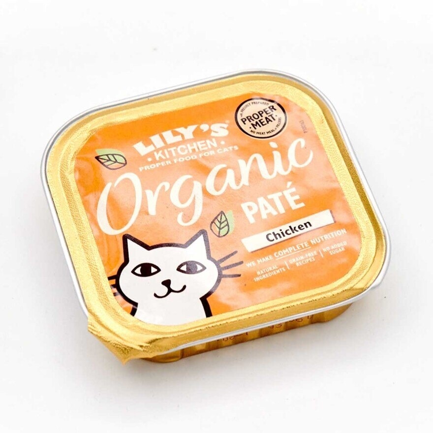 LILY'S KITCHEN Cats Organic Chicken Tray