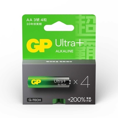 GP Ultra Plus Alkaline Aa 4's