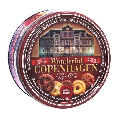 WONDERFUL COPENHAGEN 粒粒朱古力牛油曲奇禮罐