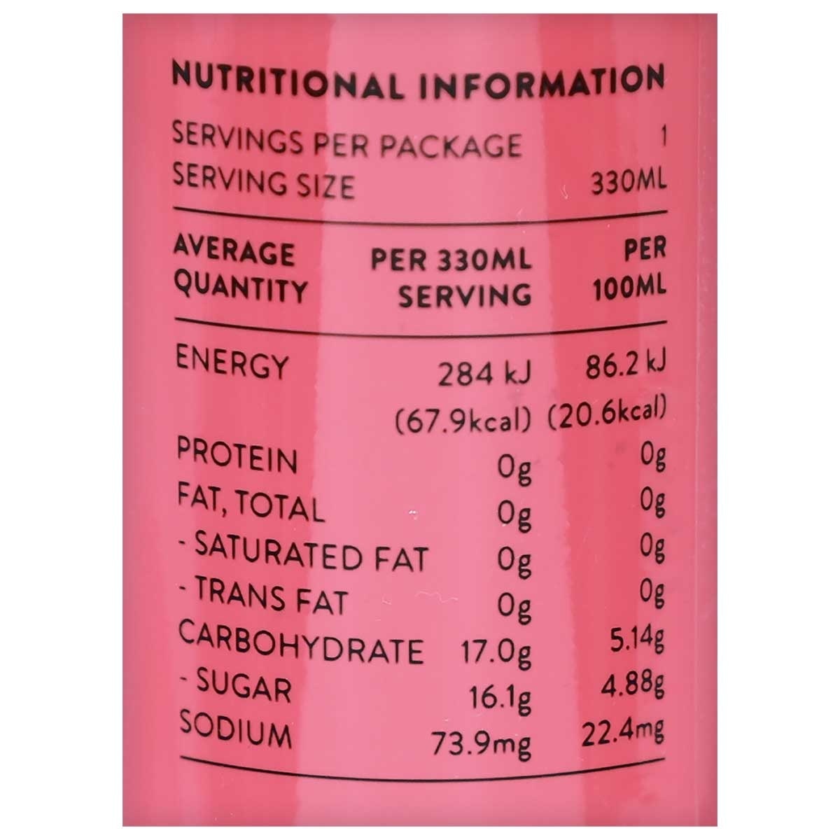 NEON TIGER 粉紅番石榴真果汁梳打