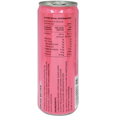 NEON TIGER 粉紅番石榴真果汁梳打