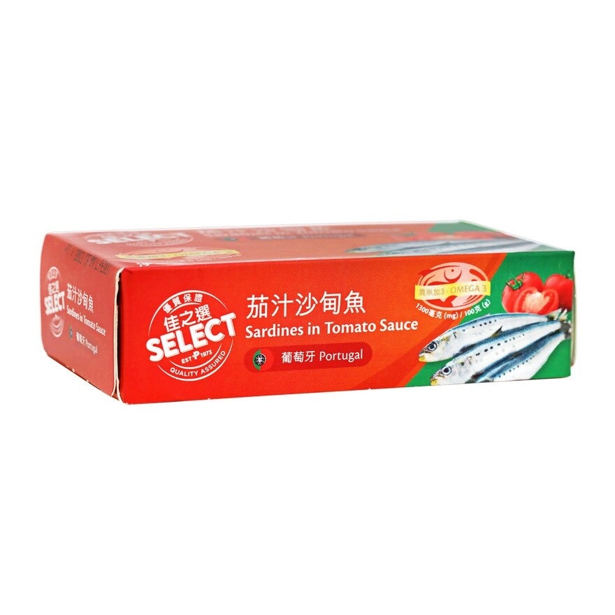 SELECT佳之選 茄汁沙甸魚
