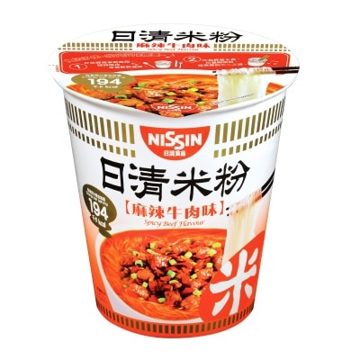 NISSIN Spicy Beef Flv Rice Vermicelli