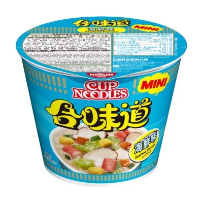 NISSIN Mini Cup Noodles - Seafood (Random Packaging)