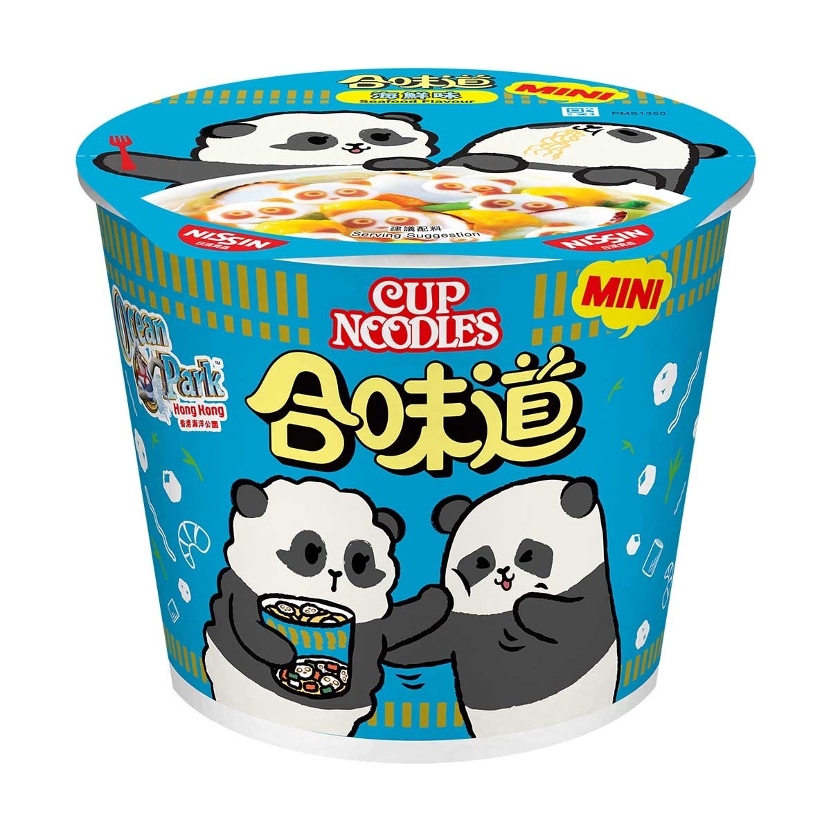 NISSIN Mini Cup Noodles - Seafood (Random Packaging)