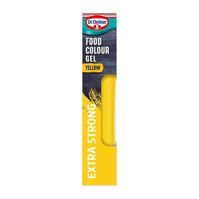 DR.OETKER Extra Strong Food Colour Gel-yellow