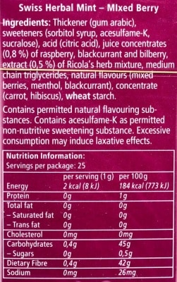 RICOLA Mixed Berry