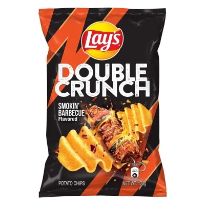 樂事 Double Crunch Smokin' Bbq Flavored