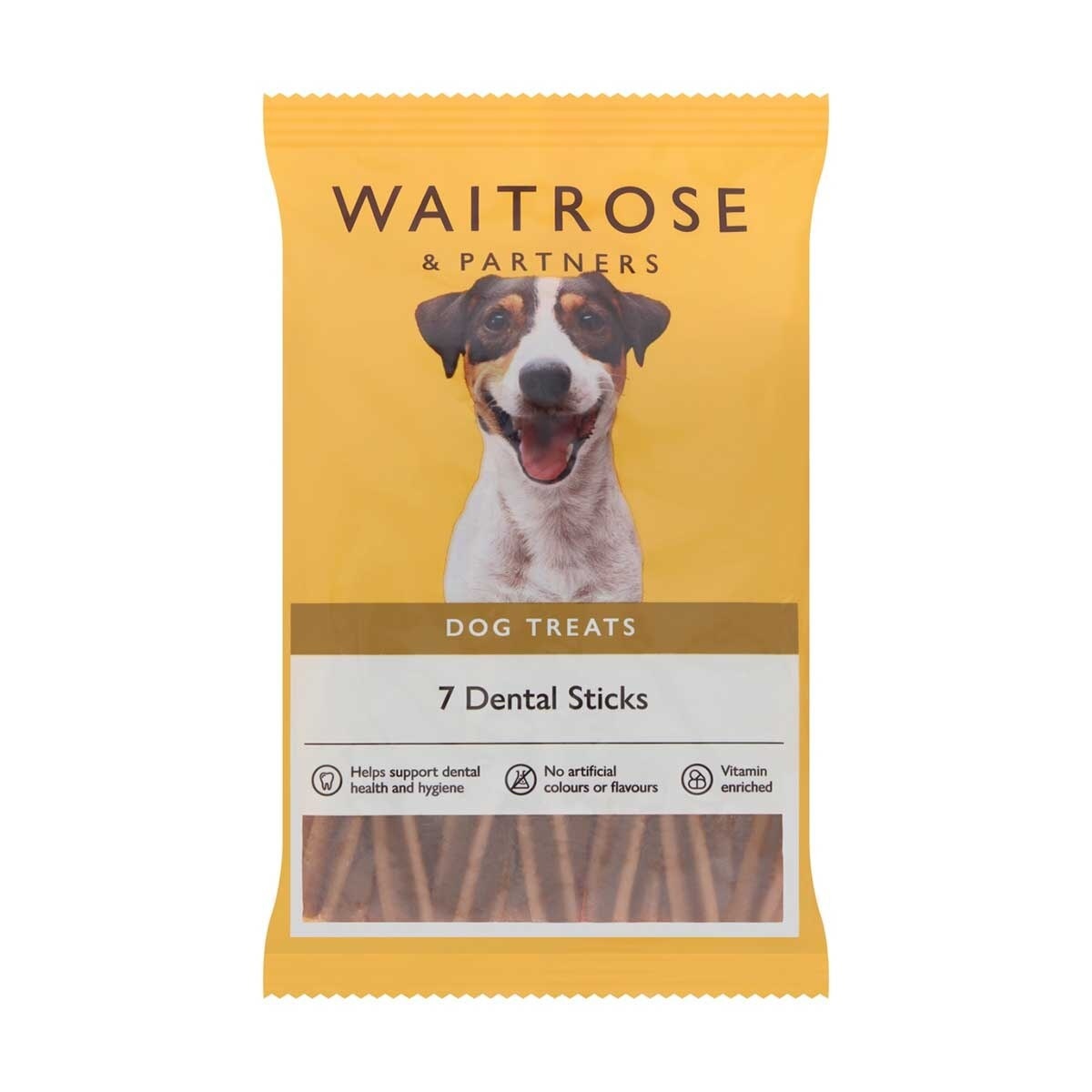 WAITROSE Dog Treats Dental Sticks 7s