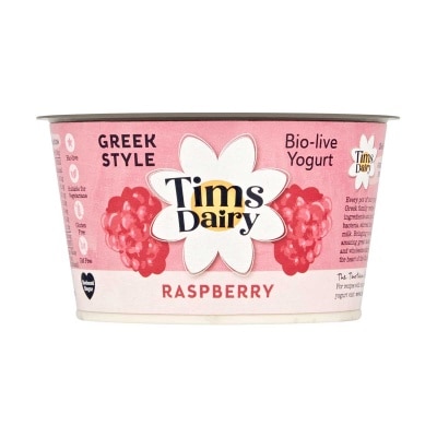 TIMS DAIRY - Bio-live Greek Yogurt - Raspberry