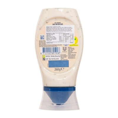 HELLMANN'S Garlic Herb Sauce