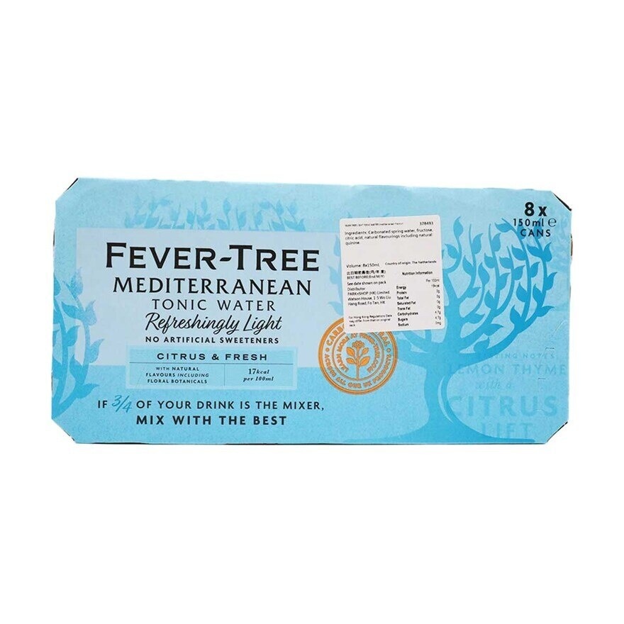 熱樹 健怡湯力水（地中海風味）