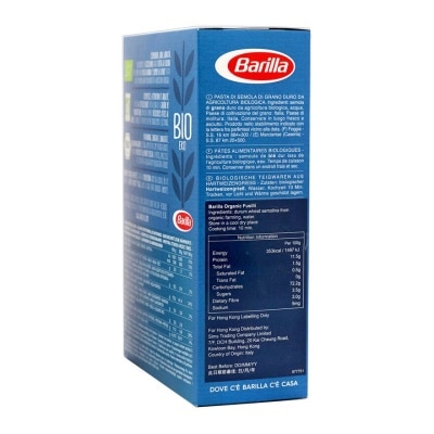 BARILLA Organic Fusilli