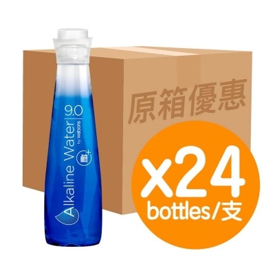 屈臣氏 鹼性水9.0 (原箱) (420毫升 x 24支)