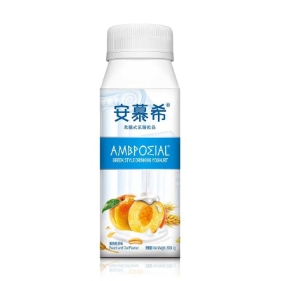 安慕希 希臘式乳酪飲品—黃桃燕麥味(冷凍 0 4°c) image
