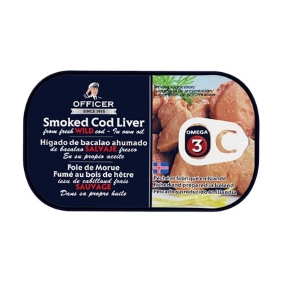艦長牌 煙燻鱈魚魚肝