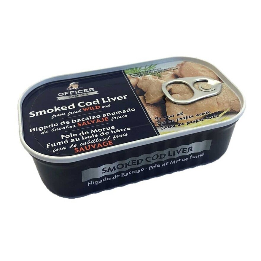 艦長牌 煙燻鱈魚魚肝