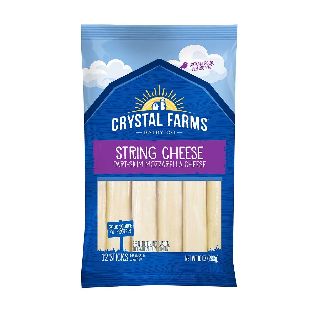 CRYSTAL FARMS 馬蘇里拉芝士條[美國](冷凍 0-4°c)