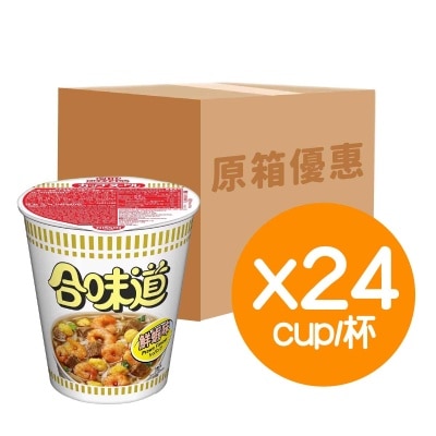 日清 合味道杯麵-鮮蝦味 24 X 74g（原箱）