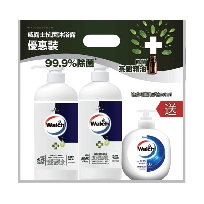 WALCH Body Wash  Tea Tree Tp Premium