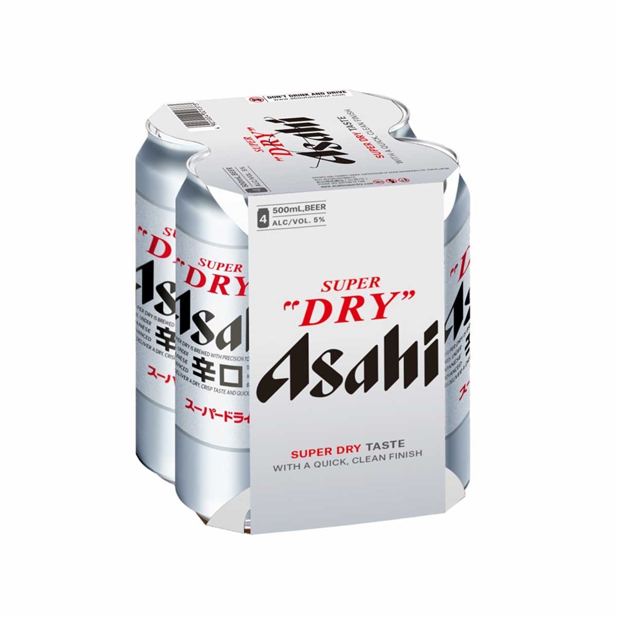 ASAHI Beer 4's King Can "packaging Random Pick"