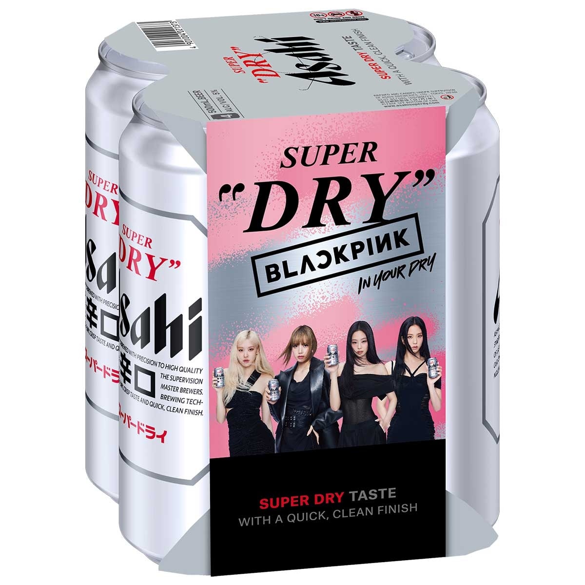 ASAHI Beer 4's King Can "packaging Random Pick"