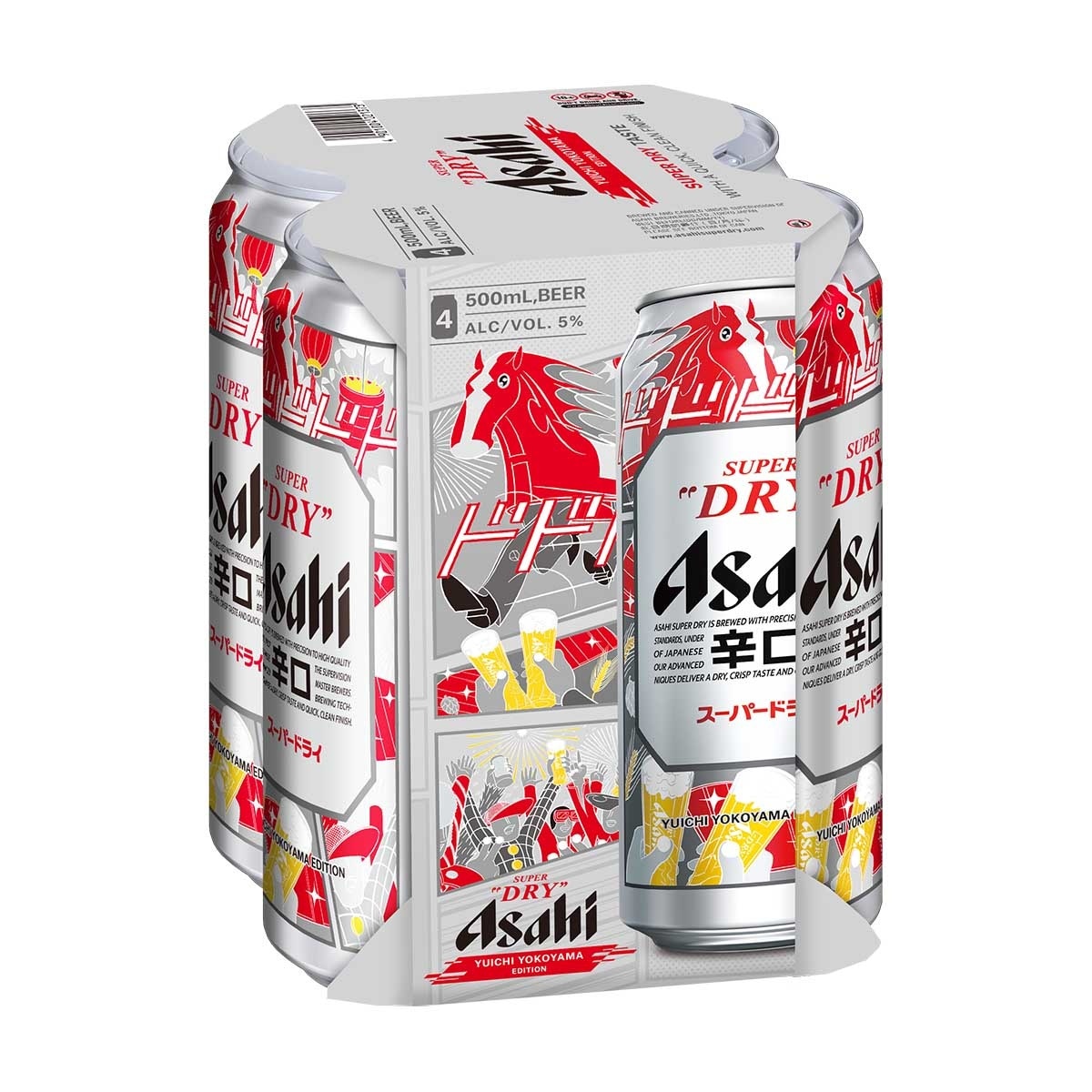 ASAHI Beer 4's King Can "packaging Random Pick"