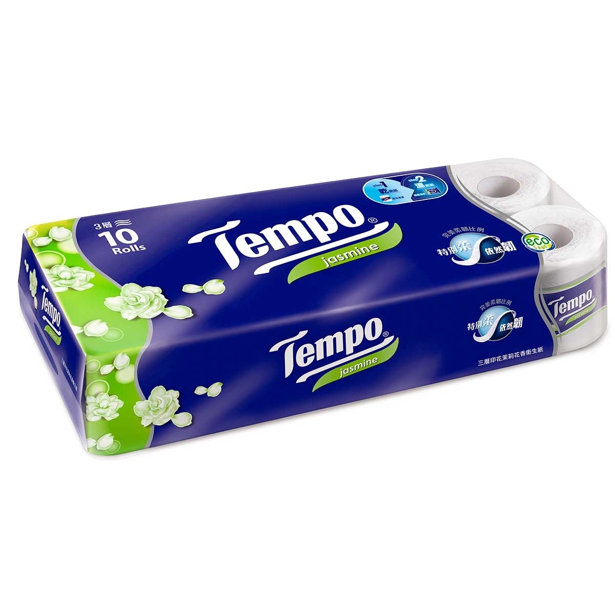 TEMPO Bathroom Tissue 3 Ply Jasmine