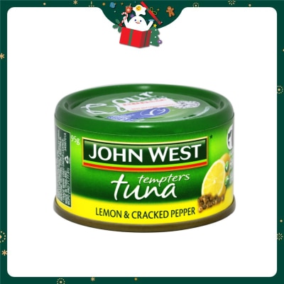 JOHN WEST Tuna Tempter Lemon Cracked Ppr
