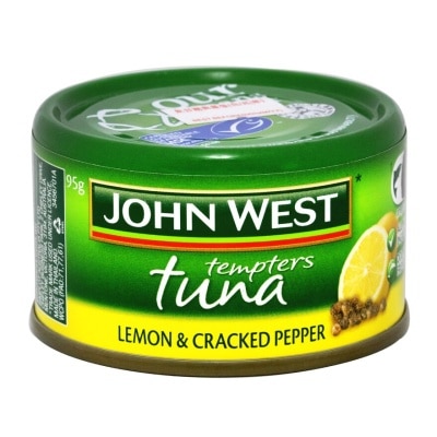 JOHN WEST Tuna Tempter Lemon Cracked Ppr