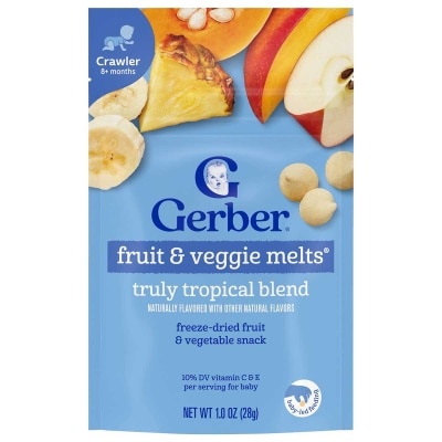 GERBER Gerber Fruit & Veggie Melts - 28g