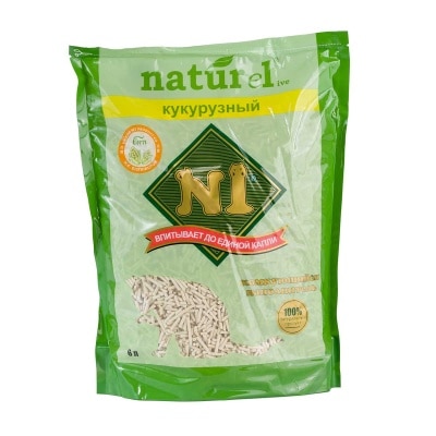 N1 NATUREL Corn Soya Cat Litter-6l