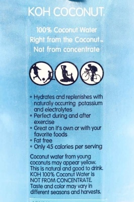 KOH Coconut Water