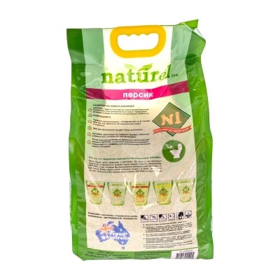 N1 NATUREL 天然玉米蜜桃豆腐貓砂-１７．５Ｌ