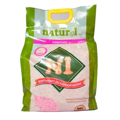 N1 NATUREL Corn Soya Cat Litter Peach-17.5l