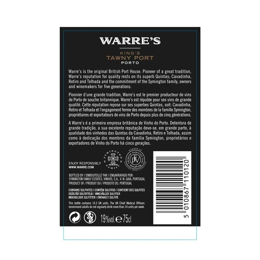 Warre's TAWNY PORT