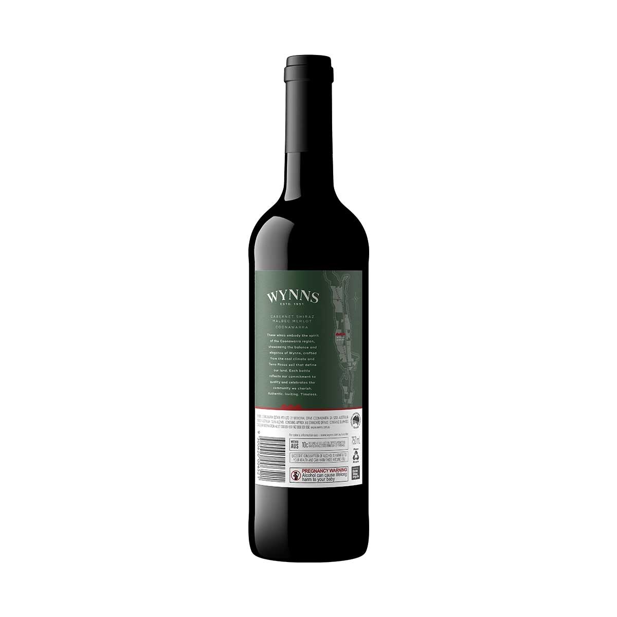 WYNNS Red Stripe Cab Shiraz Merlot
