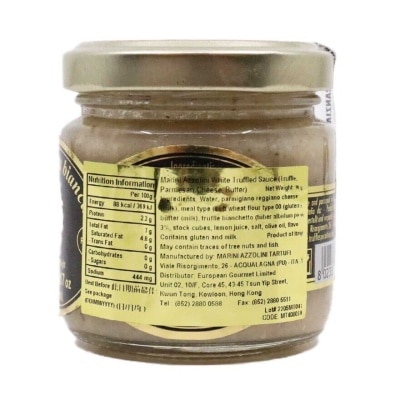 MARINI AZZOLINI White Truffled Sauce W/ Parmesan Cheese,