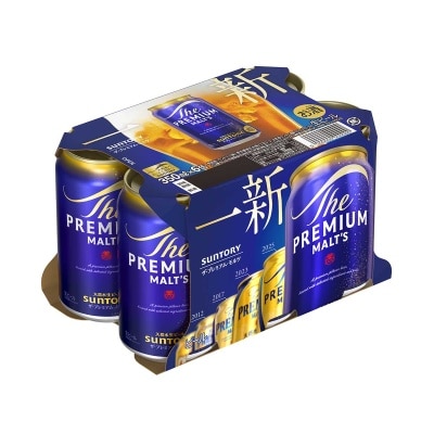 SUNTORY The Premium Malt's Beer 6's Can "packaging Random Pick"