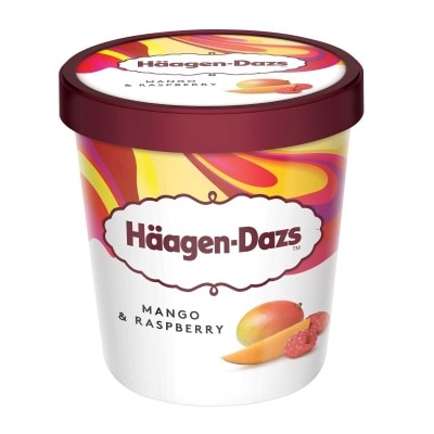 HAAGEN-DAZS Mango & Raspberry Ice Cream [france](frozen -18°c)
