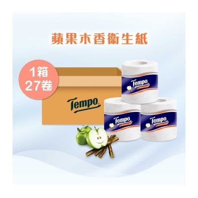 TEMPO Bathroom Tissue 3ply Applewood 27s